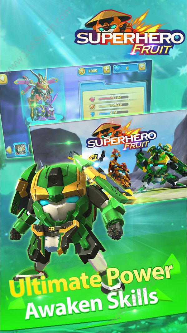 水果超级英雄机器人游戏安卓版下载图片1