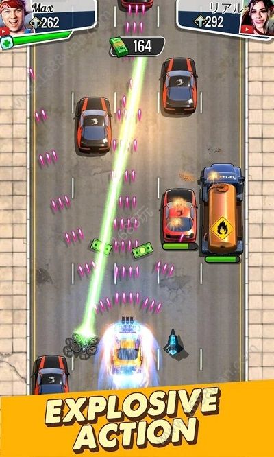 道路爆炸疯狂骑士游戏安卓版下载（Road Blast）图片1