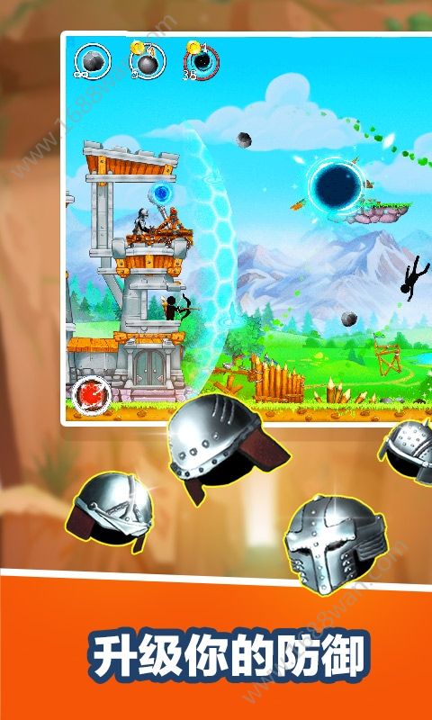 火柴人守卫战游戏安卓无限版图片1