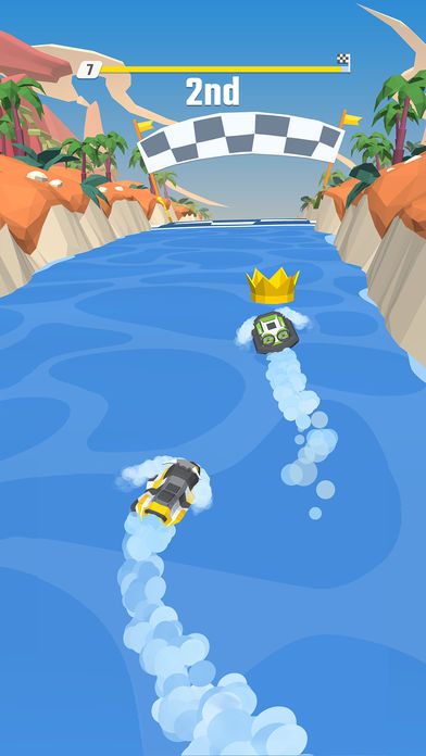 翻转赛艇游戏官方安卓版下载（Flippy Race）图片3