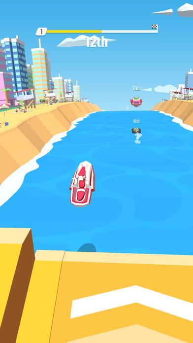 翻转赛艇游戏官方安卓版下载（Flippy Race）图片2