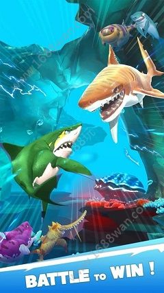 饥饿的鲨鱼英雄破解版无限金币钻石内购版图片1