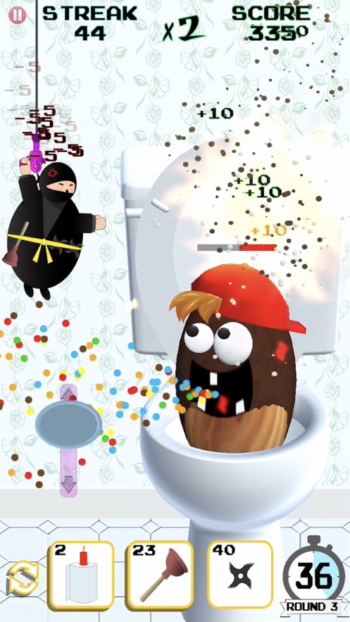 Toilet Ninjas苹果版图片1