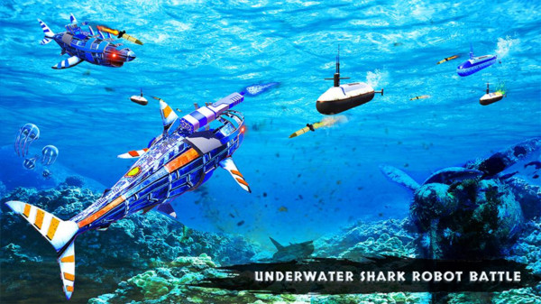 机器人鲨鱼潜艇变形安卓版图片1