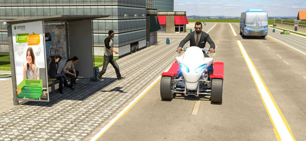 Quad Bike Chase Simulator ATV游戏苹果版图片1