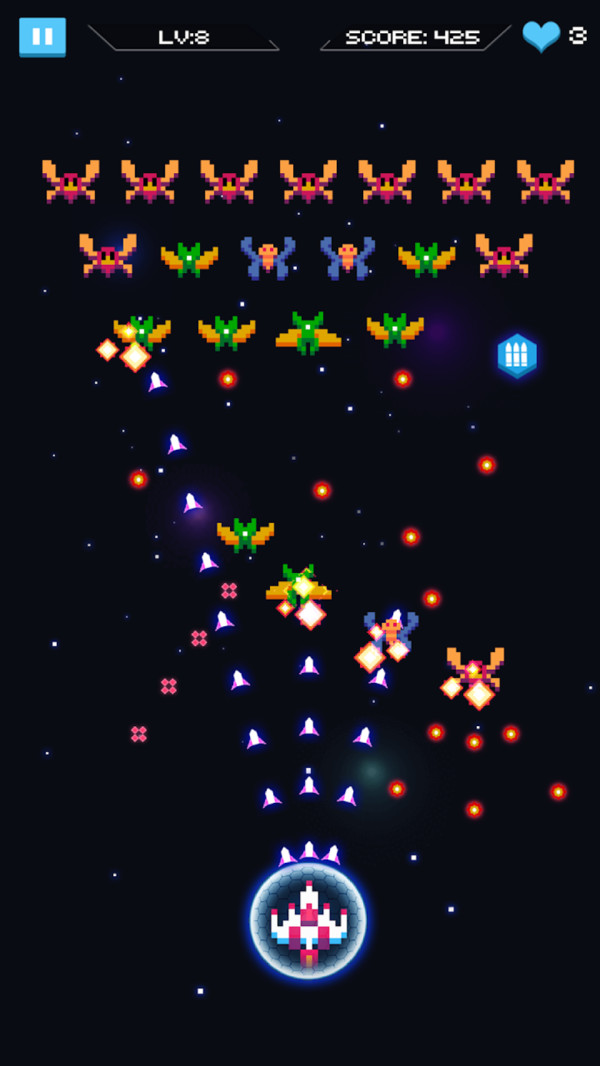 太空侵略小蜜蜂游戏安卓版图片1