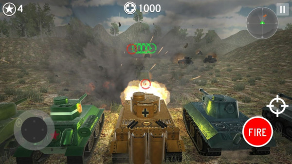 王牌坦克大战3D游戏图片1