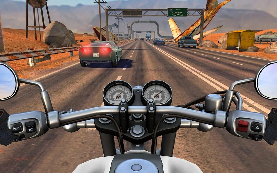 摩托骑士公路交通游戏图片2