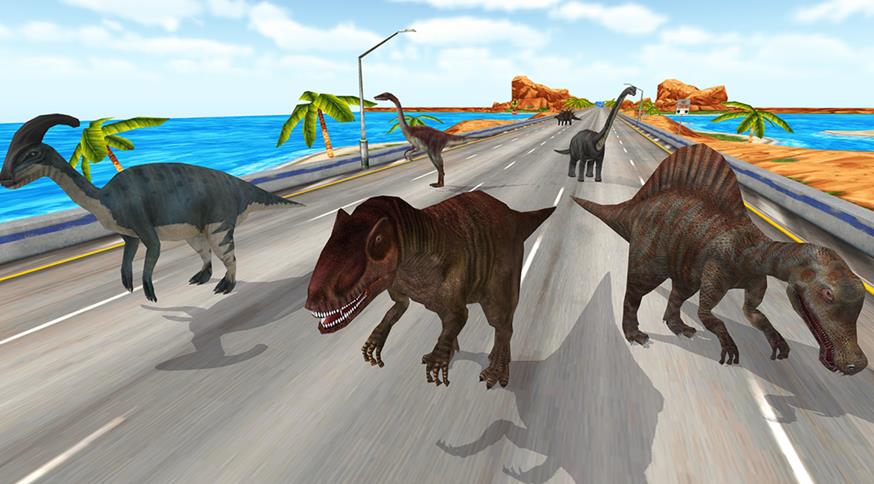侏罗纪恐龙竞赛热游戏中文版图片1