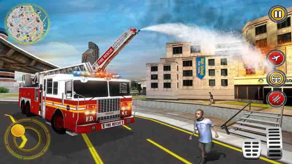 飞行消防员卡车2020游戏最新版图片1