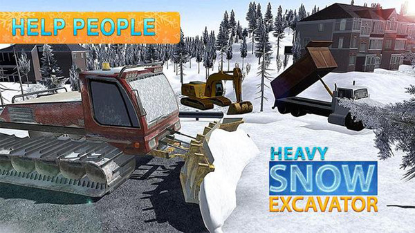 挖掘机装载机雪车游戏安卓版图片1
