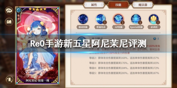 从零开始的异世界生活蓝发怎么样