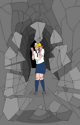 恋爱测量仪28关碎岩石怎么打