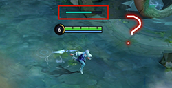 王者荣耀新英雄镜头上为什么会出现蓝条  东方镜上方蓝条的作用