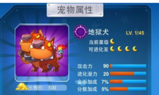 全民飞机大战地狱犬属性浏览表_地狱犬什么属性