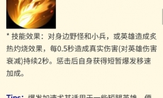 王者荣耀炙热惩击有什么作用_炙热惩戒属性说明