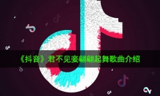 抖音君不见妾翩翩起舞是什么歌_君不见妾翩翩起舞歌曲介绍