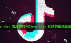 抖音Gimme that 浪漫的时间Gimme that 炙热的视线是什么歌_炙热的视线歌曲介绍