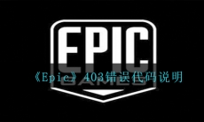 Epic显示403错误代码是什么意思-403错误代码说明