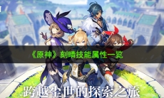 原神刻晴怎么样_刻晴技能属性一览