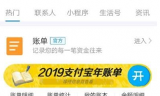 支付宝2019年度账单查看方法_支付宝怎么查看2019年度账单