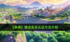 原神怎么修改修改实名认证_修改实名认证方法介绍