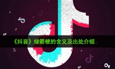 抖音绿箭是什么梗_绿箭梗的含义及出处介绍