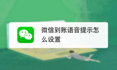 微信如何设置到账提醒_如何设置微信到账语音提醒